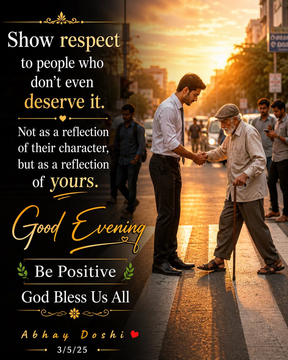 #abhayddoshi #goodthoughts #bepositive