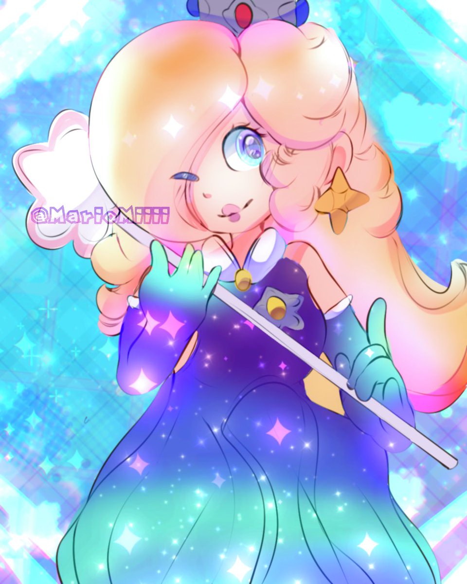 letsagomariomii's tweet image. #Rosalina #Mario