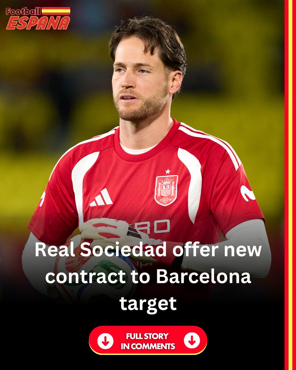 footballespana_'s tweet image. #RealSociedad are desperate for him to stay. #Barca