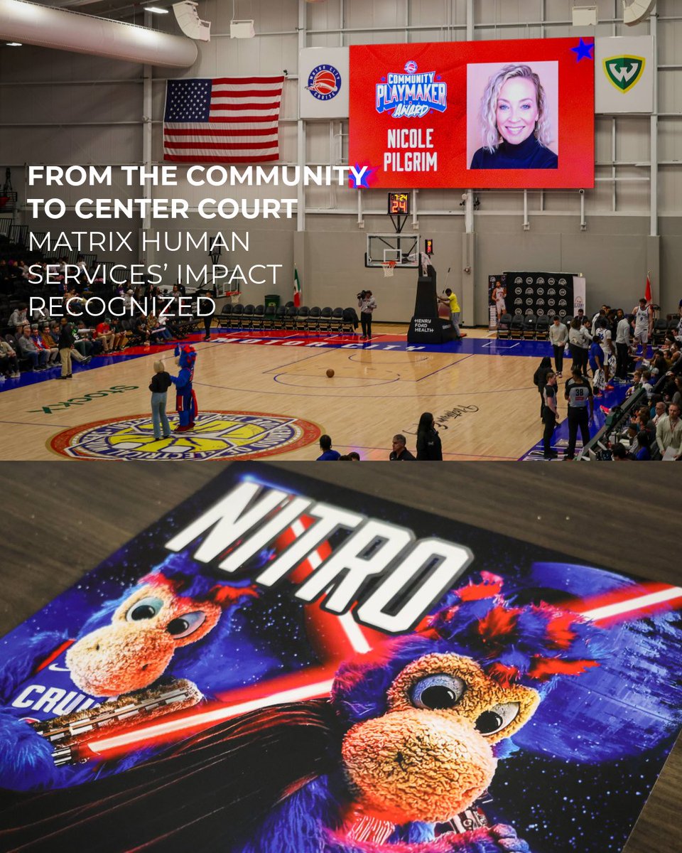 matrix_detroit's tweet photo. ❤️ As the Pistons take the court today, we’re rooting for Metro Detroit.

We’re proud to celebrate Nicole Pilgrim, COO of Matrix Human Services, for receiving the Motor City Playmaker Award from the Motor City Cruise - the G League affiliate of the Detroit Pistons.

1/3 https://t.co/B7U5eIGr85