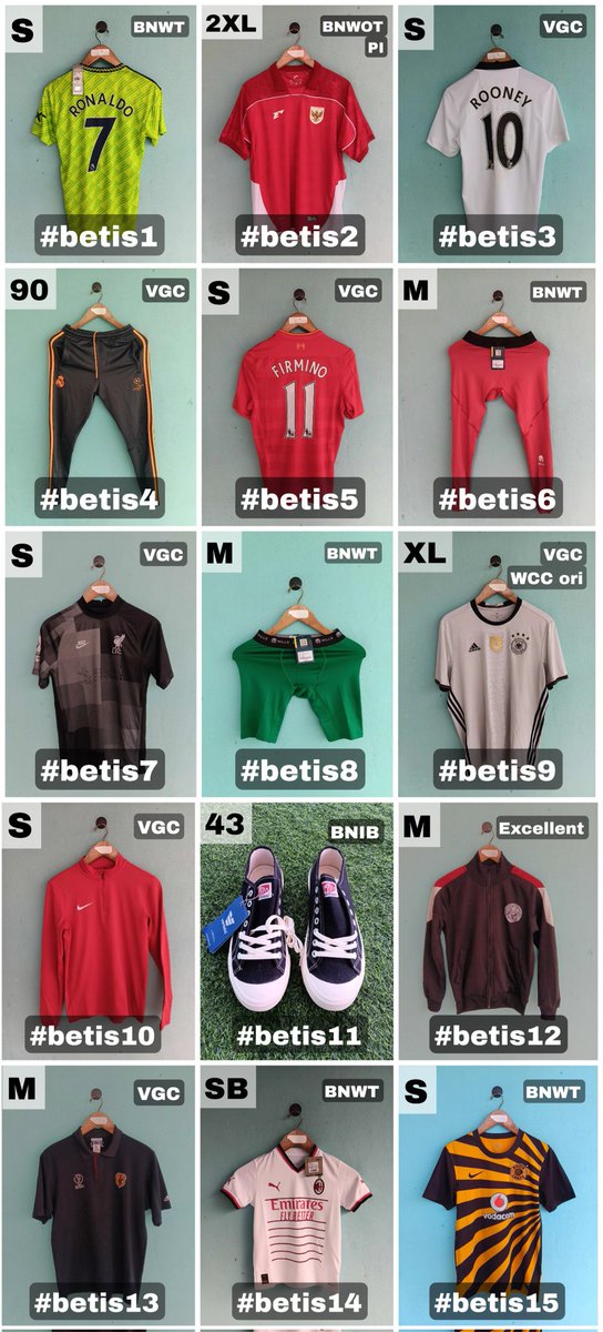 Lelang Jersey #betis tweet media