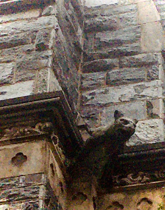 charlysthefirst's tweet photo. Art of the Day! "Gargoyle". View at: https://t.co/wtbECcaV3W https://t.co/3d26T3Dj6N