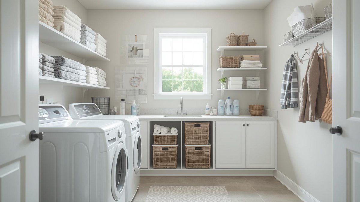 realtygirl's tweet image. Laundry room can get messy! 😫

Use these storage hacks to keep your laundry room neat and beautiful. 😉

#Storage #StorageIdeas #LaundryRoomStorage #LaundryRoomStorageIdeas
 LocalInfoForYou.com/114682/laundry…