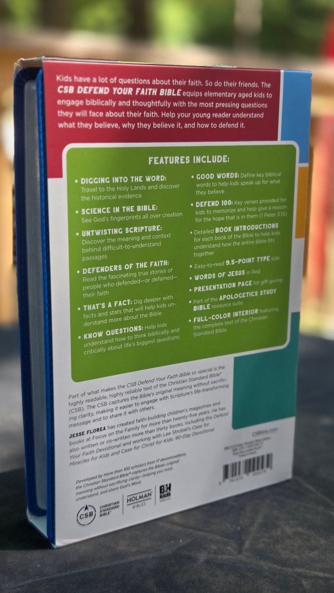 iBuyBibles's tweet image. @CSBible Defend Your Faith Bible for kids @BHpub.

#Sunday #biblestudy #trending #kids #fyp