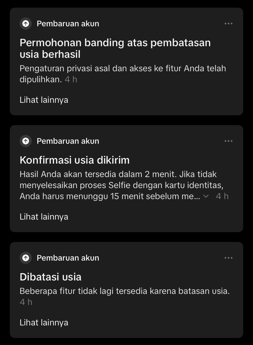 demi sesensitif itu pengalaman aku waktu itu ga sengaja dm “kelas 5 sd” tapi 2 menit kemudian udah bisa karena ajuin banding foto ktp
