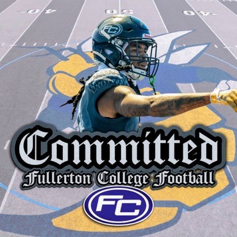d1Na1ley's tweet photo. Committed to Fullerton College.  
Not finished. Not satisfied.  
Just getting started.

@FullColl_FB @CoachG_FC  
#JUCO #AGTG https://t.co/qxU9X1xEio