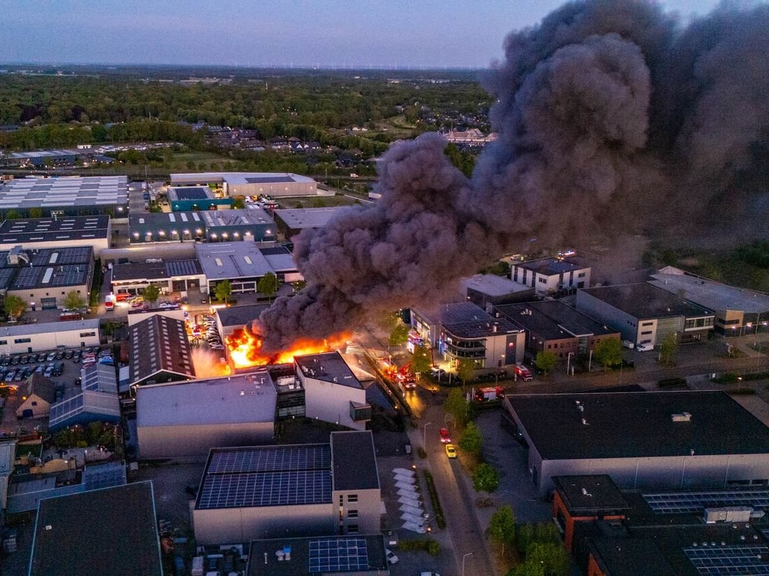 Verwoestende brand in Ermelo mogelijk aangestoken