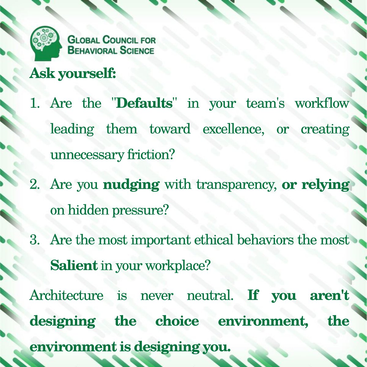 Global Council for Behavioral Science tweet media