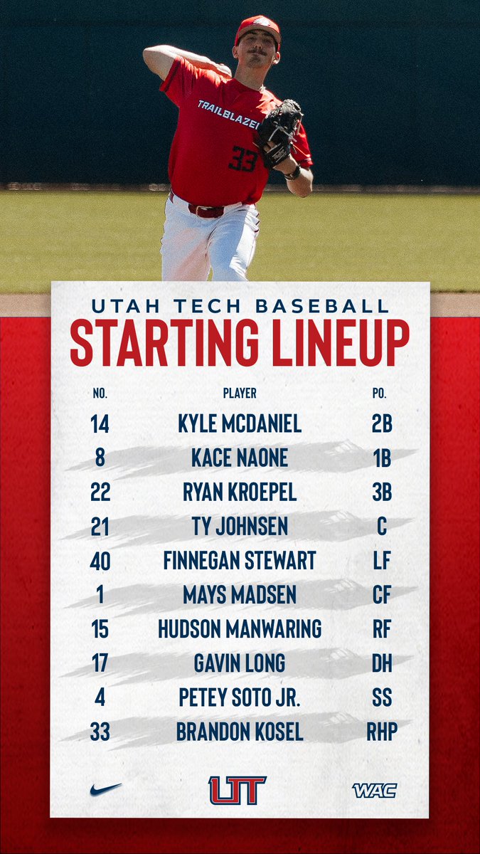 Utah Tech Baseball tweet media