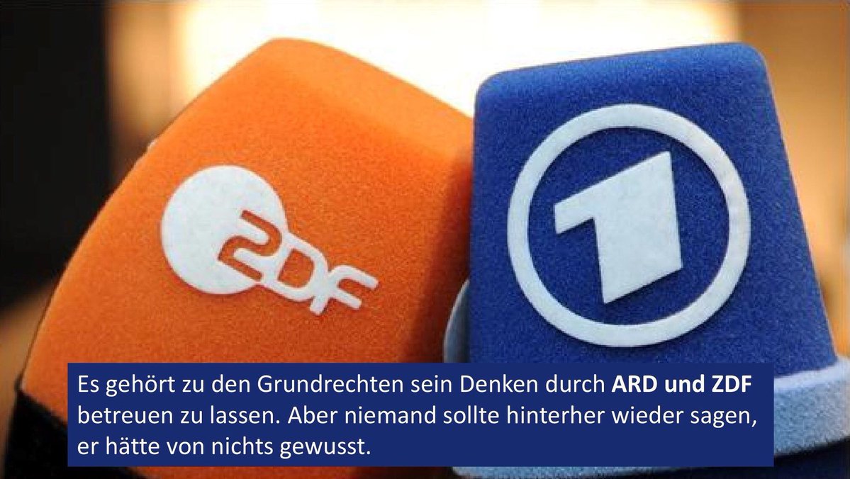 R351574NC3's tweet image. Wir sollten unsere Qualitätsmedien auch endlich befreien vom Gebührendruck, damit diese so schnell wie möglich frei, unabhängig und vielfältig arbeiten können☝️