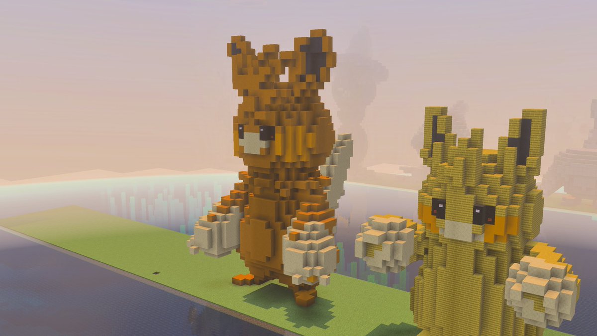 sleinyboy's tweet image. Pawmot

#pokemonart #minecraftbuilding #pawmot #パーモット #pokemonminecraft