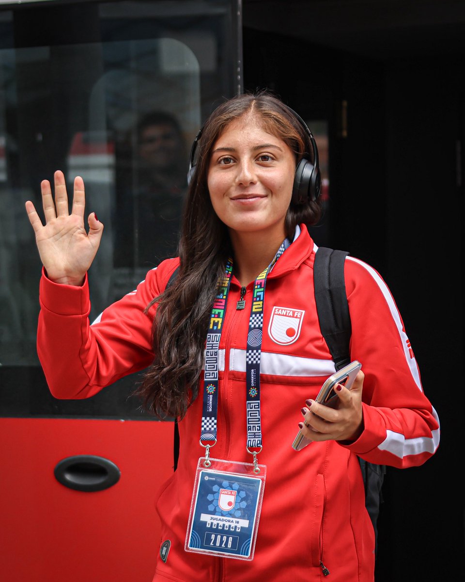 LeonasSantaFe's tweet image. ¡Ya estamos en El Campín 🏟️🇮🇩! 

#Leonas