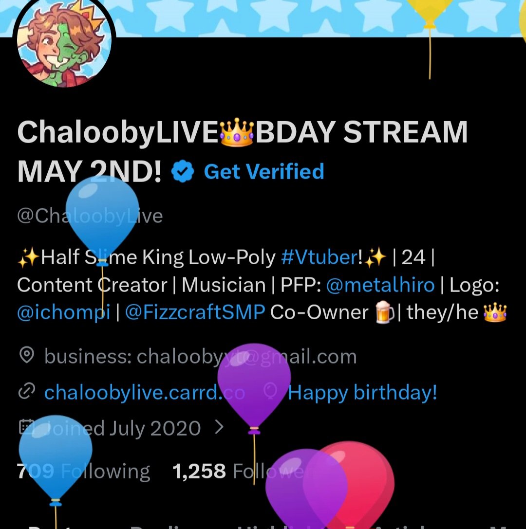 ChaloobyLIVE👑Low-Poly Vtuber!✨️ tweet media