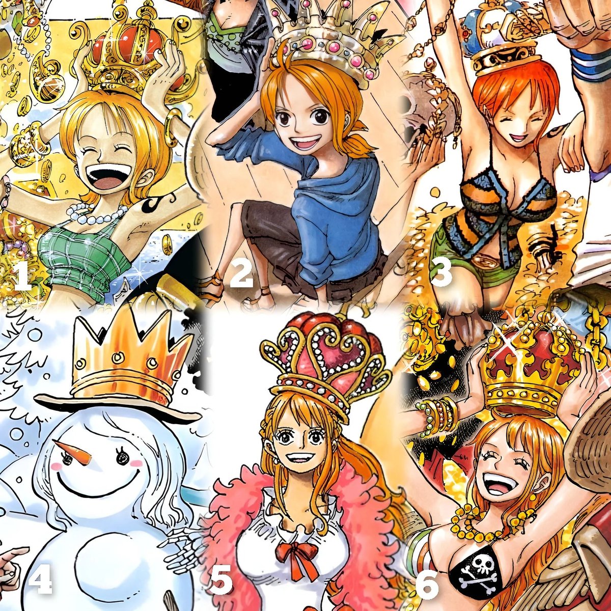 The most popular One Piece female character is my queen, Nami.