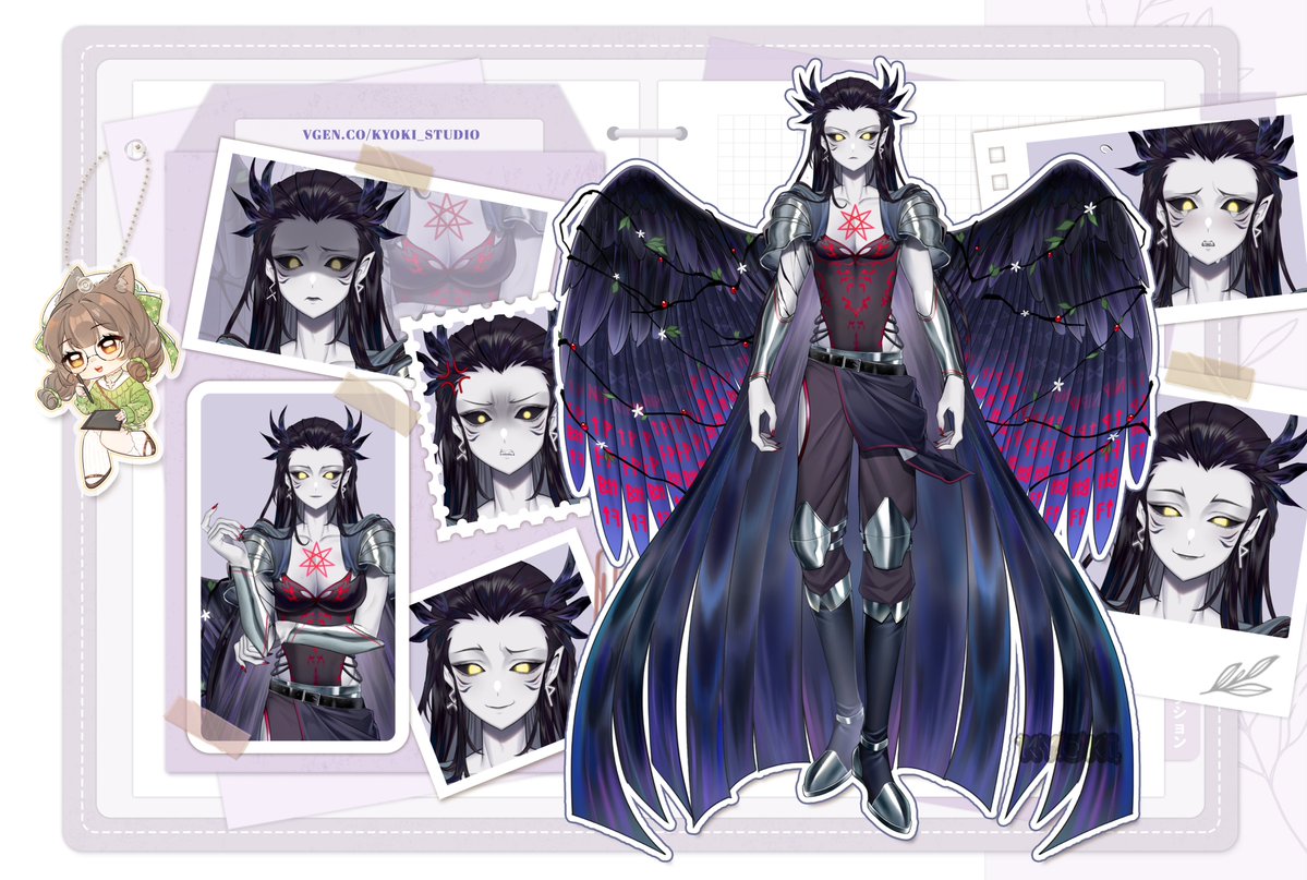 Puzal Pooka 🐦‍⬛🎪 | Fair Folk Corvid Vtuber tweet media