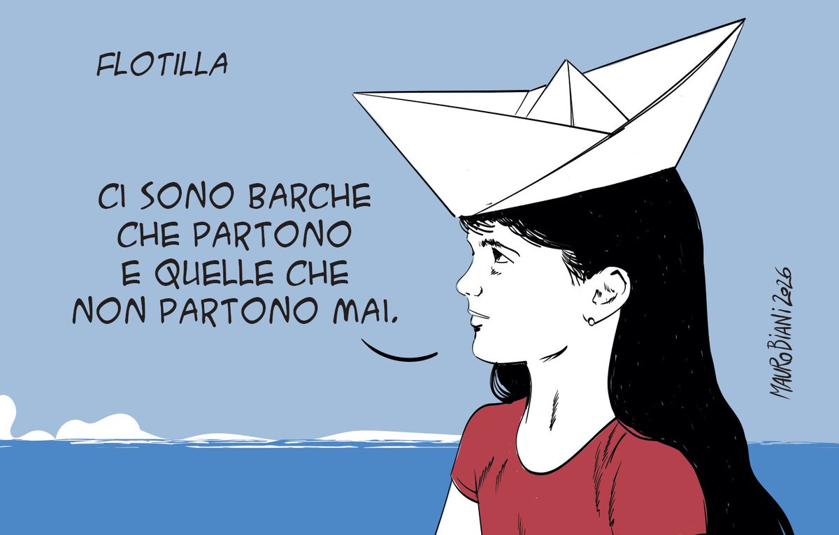 maurobiani's tweet photo. #GlobalSumudFlotilla
Ci sono #barche che partono e quelle che non partono mai: “non ne capiscono l’utilità”.
Oggi per @repubblica https://t.co/ZiSYebkmQ7