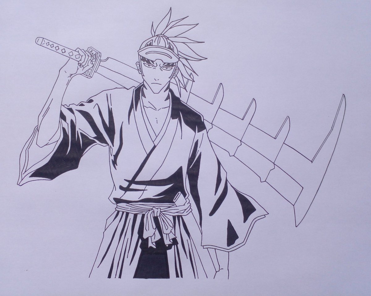areko_leo58210's tweet image. Dibujo de Renji Abarai

#BLEACH
#Drawing