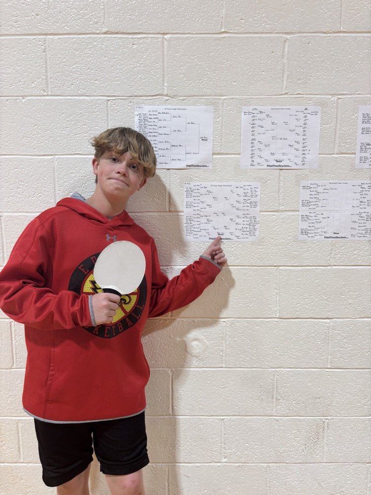 edison_middle's tweet photo. Table Tennis Champs.  2nd Semester. https://t.co/Mdkf6mdbHb