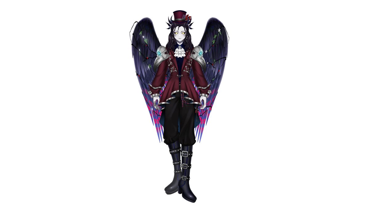 Puzal Pooka 🐦‍⬛🎪 | Fair Folk Corvid Vtuber tweet media