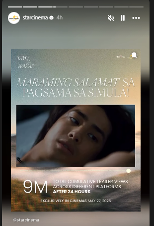 Yahoo keep spreading the trailer people 
#TayoSaWakas #DonBelle