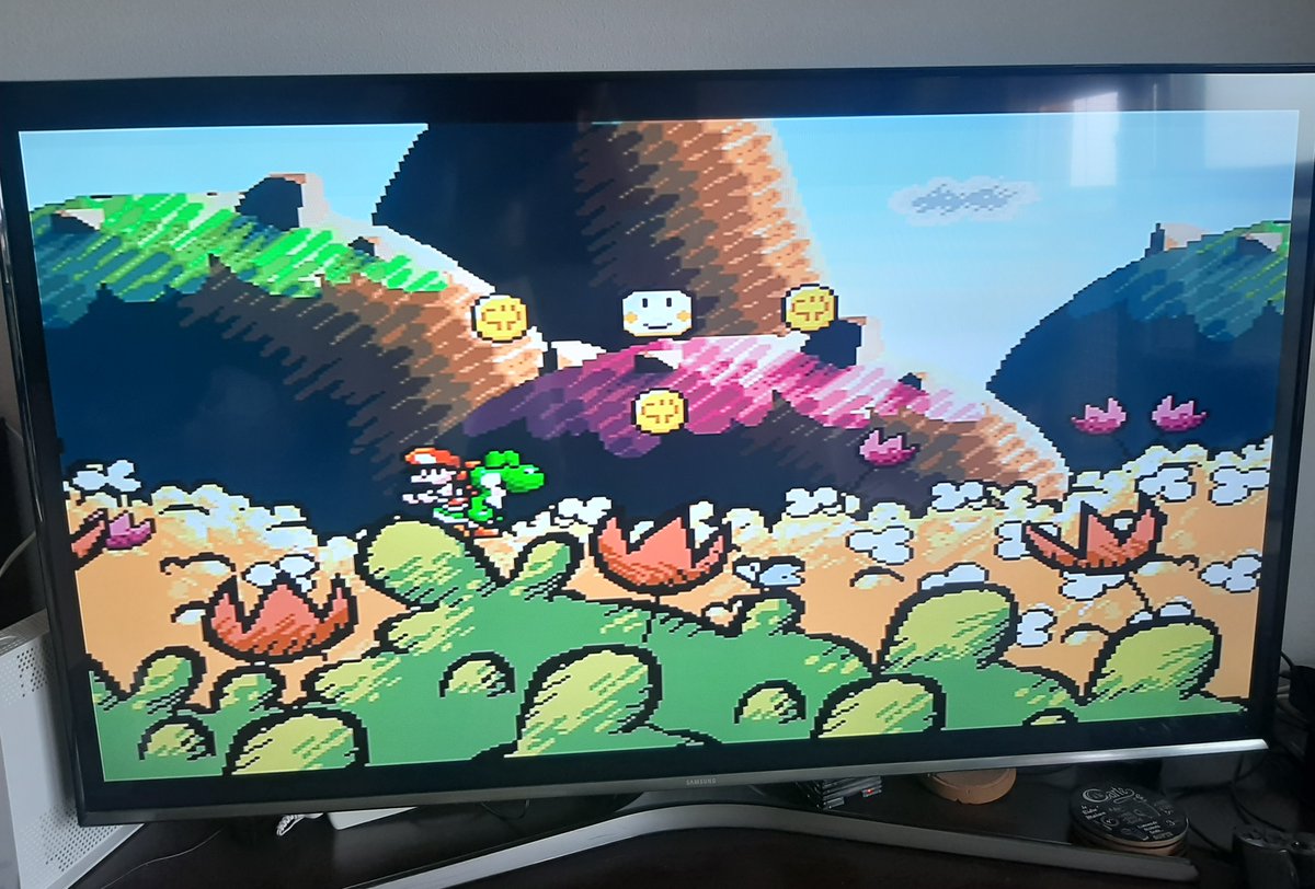 Juanma_PR79's tweet image. Tarde de vicio con la retro. 😉

#SuperMarioWorld #YoshisIsland #SuperNintendo #videojuegos #90s