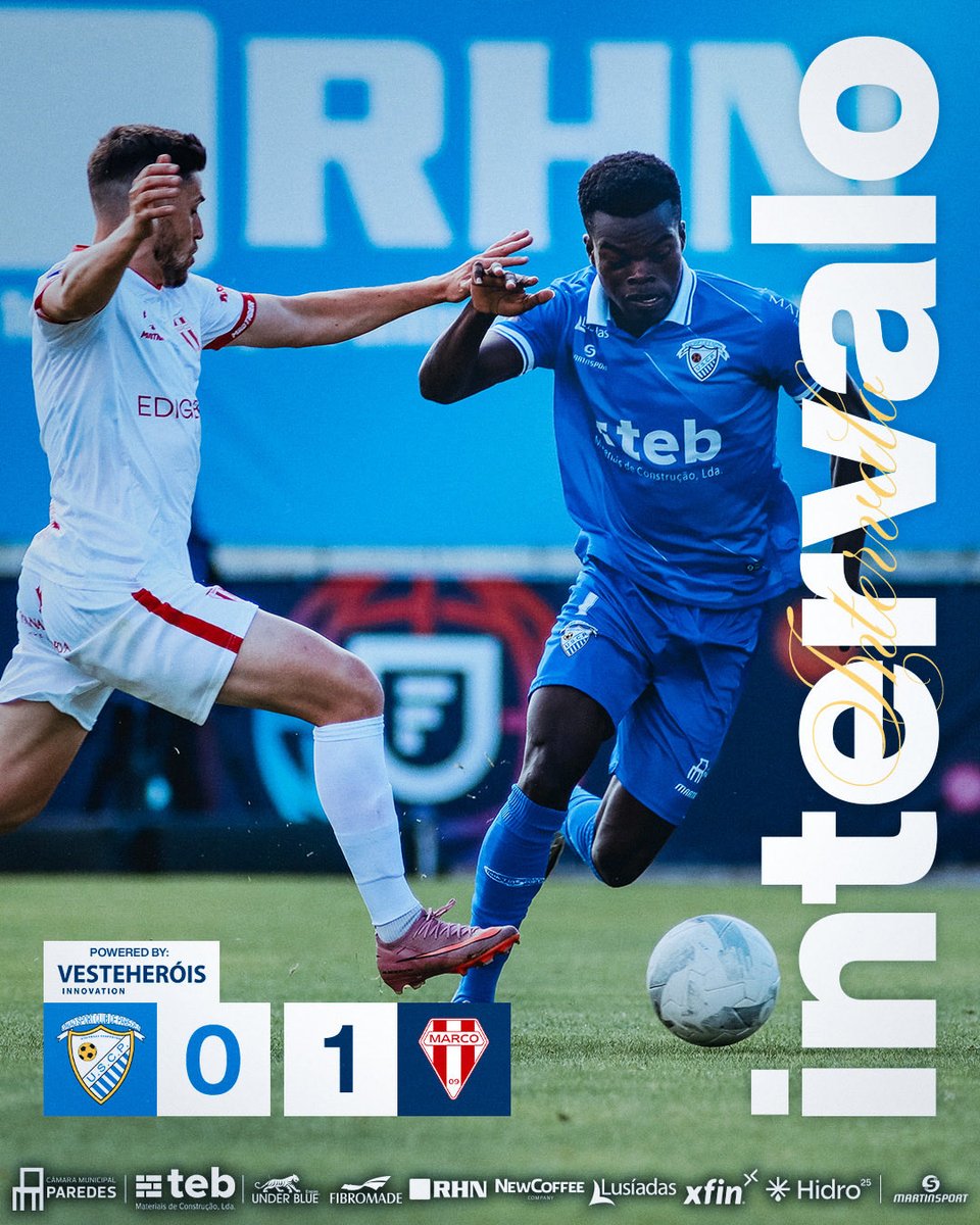 Intervalo ⚽️

#uscparedes #paredeseuniao️
