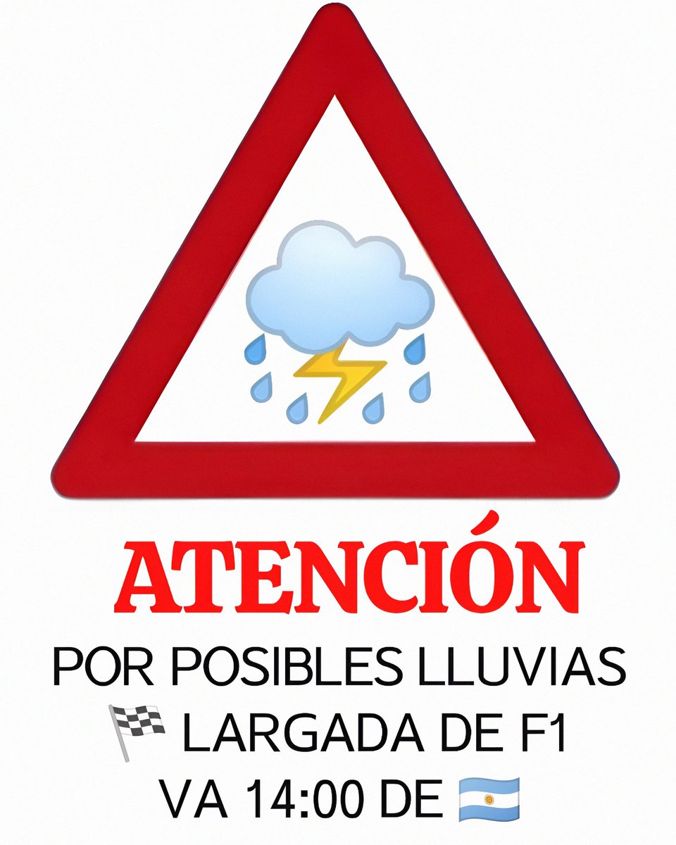 RicardoWENDEL9's tweet image. Mundo 🌍 🌎 🌏
Deportes Automovilismo

HOY DOMINGO
⚠️ ATENCIÓN ⚠️
POR POSIBLES LLUVIAS
SE CORRE A LAS 14:00 🇦🇷

#Fórmula1
🏆 GP de Miami
Pista:
Autódromo Internacional
de Miami #EstadosUnidos 🇺🇸 

Desde mí ciudad #RíoCuarto
(prov. de Cba. - Argentina)
                   ⬇️