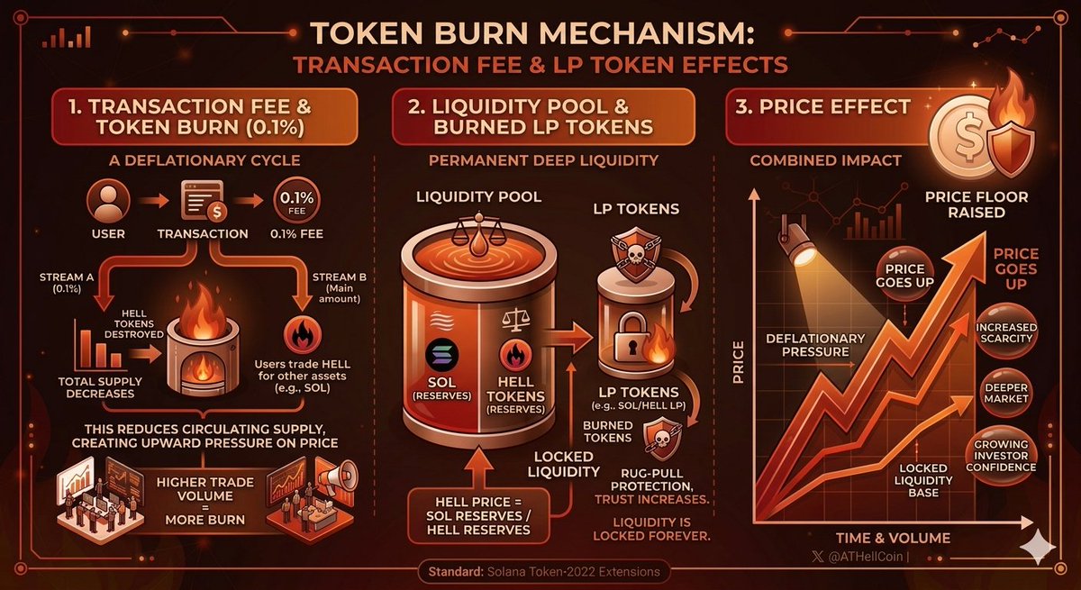 ATHellCoin's tweet photo. @LBank_Exchange The @ATHellCoin project is a coin with a diflationary mechanism, where each transaction reduces the current supply and increases the stake of holders. The issuance of new tokens is not possible. https://t.co/dQkzTHIQWJ
