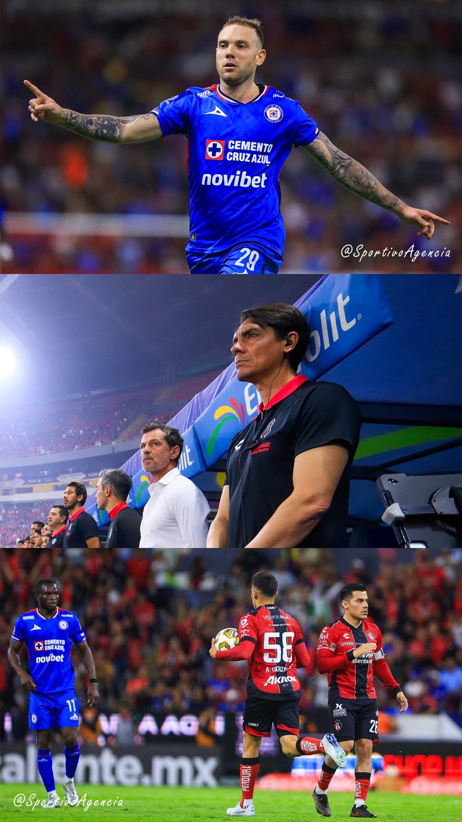 SportivoAgencia's tweet photo. Atlas 2-3 Cruz Azul
Clausura 2026, Cuartos de Final Ida
Liga MX https://t.co/XzPt7noNyg