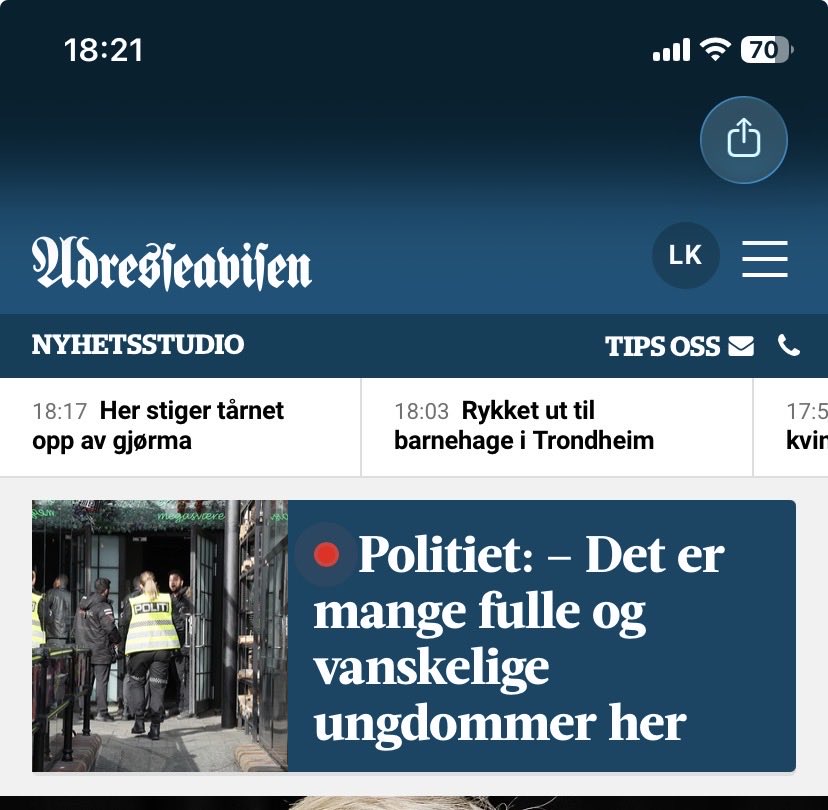Utesteng dem fra solsiden 12 tima før og 3 tima etter cavasøndag.
