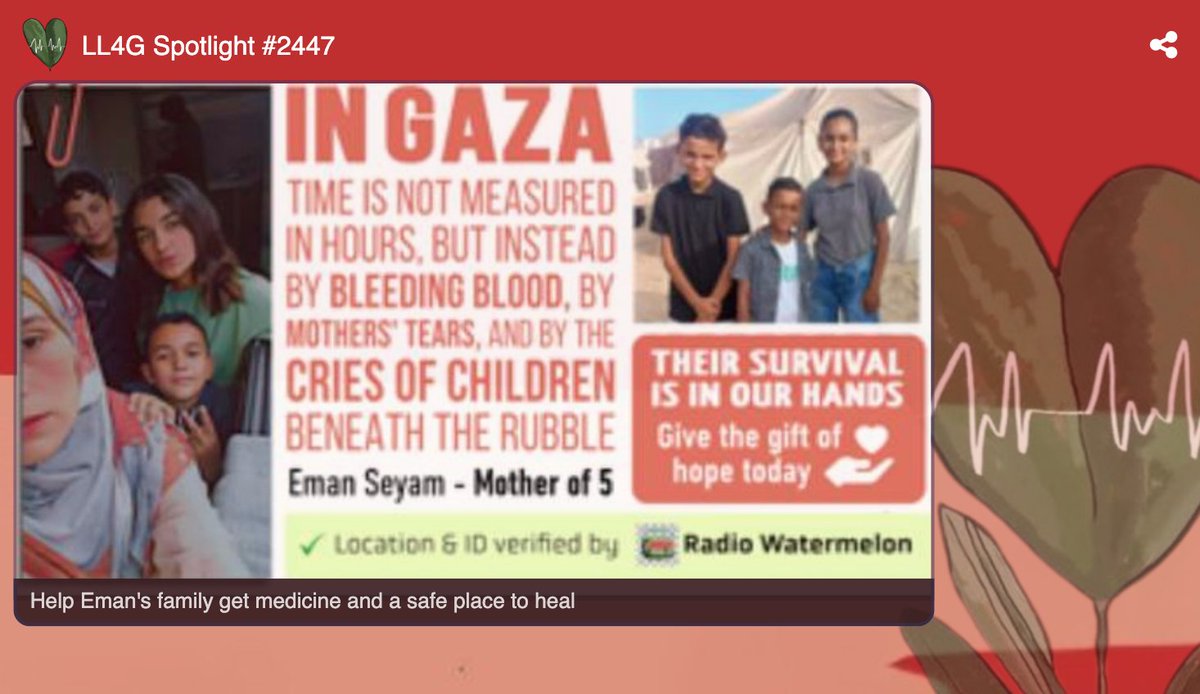 ll4gaza_ofcl's tweet image. #Today's #LL4GazaHighlight for #2447 (@EmanKeto), stagnant since 03/10 → ll4g.link/A3DG ✨🫒

x.com/RennaTonino/st…