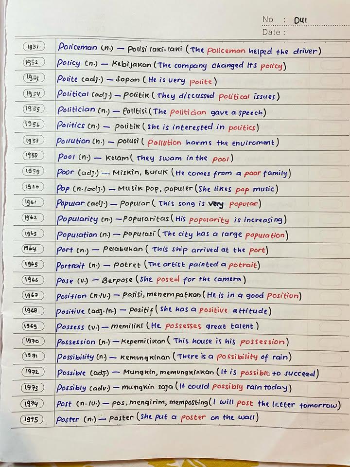 Floraharaa's tweet photo. Days 41✨
📖Vocabulary from the Oxford 3000 https://t.co/FadEWaYm2U