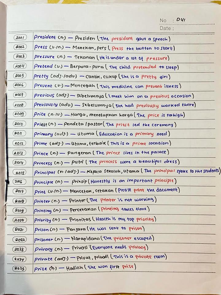 Floraharaa's tweet photo. Days 41✨
📖Vocabulary from the Oxford 3000 https://t.co/FadEWaYm2U