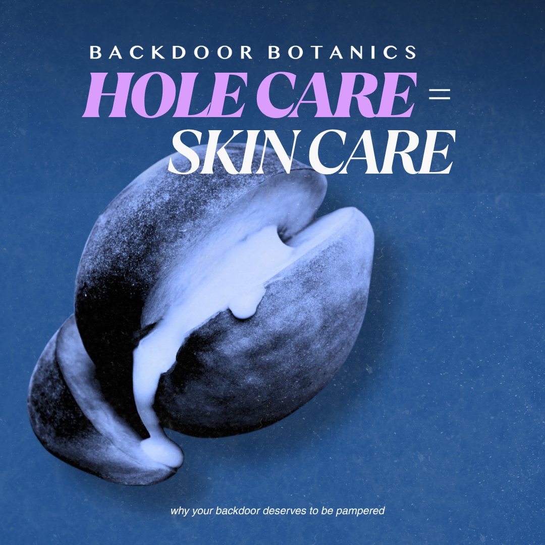 DiariesofBB's tweet photo. Why Backdoor Botanics Holecare IS Skincare #sexualhealth #holecare #backdootbotanics #intimatehealth https://t.co/DGAber6013
