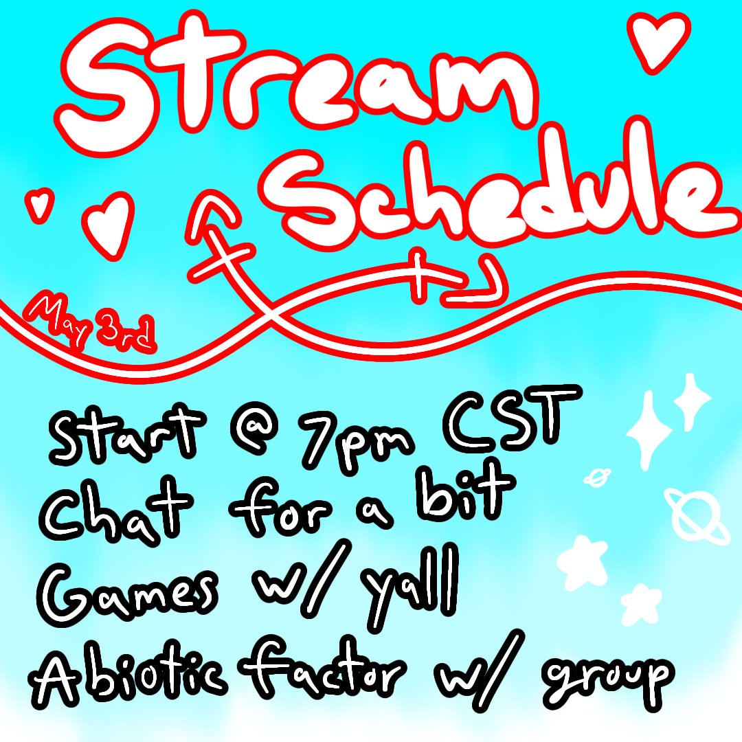Drg00n_'s tweet photo. For today! May 3rd!
It will be a go with the flow kind of stream.
Revealing the model too!

Twitch - Drg00n_ https://t.co/7gFCOnyOXx