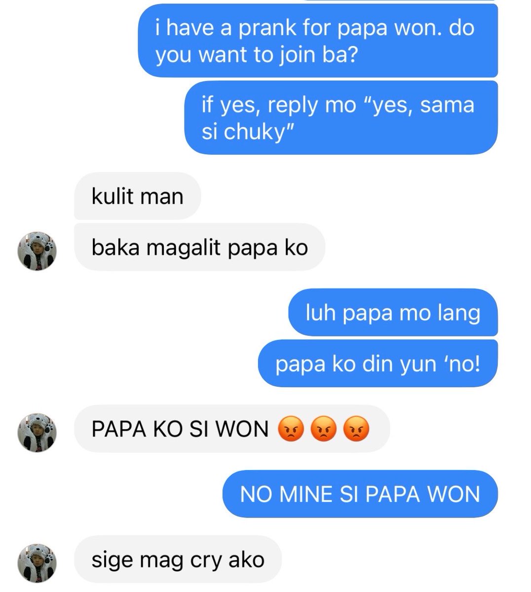 jywnoclock's tweet photo. yuviengco family 🏡
a #jaywon few twts au.

wherein inigo did the ignoring prank to his papa. https://t.co/nXVzAqAaiK
