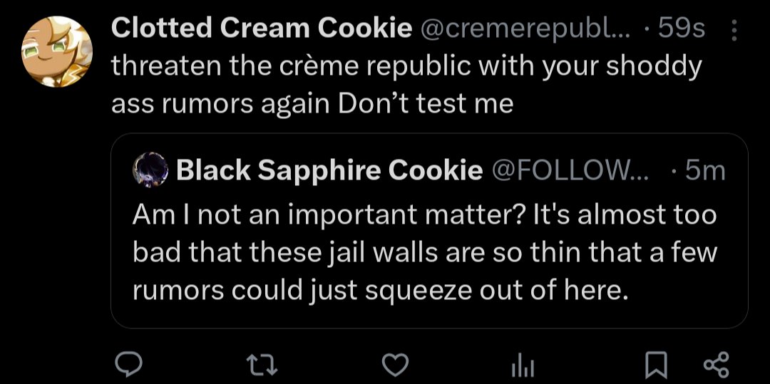 Black Sapphire Cookie tweet media
