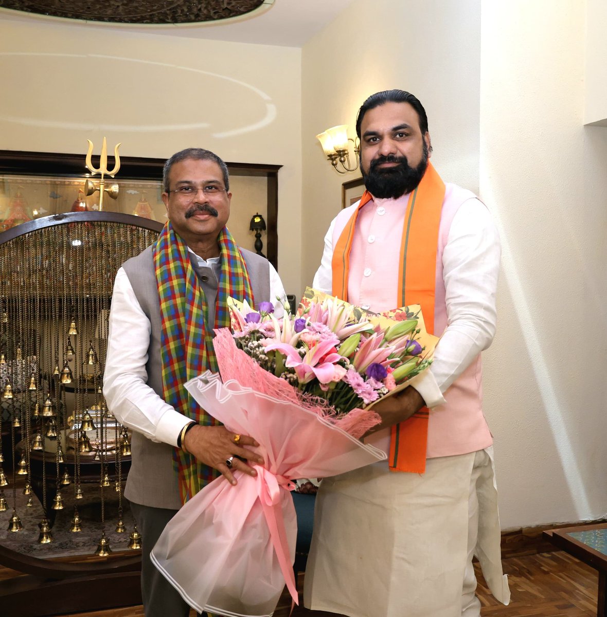 samrat4bjp's tweet image. माननीय केंद्रीय शिक्षा मंत्री श्री @dpradhanbjp जी से मिलकर बिहार में शैक्षणिक उन्नयन एवं संभावनाओं पर विस्तृत विचार-विमर्श किया।

#ViksitBihar #ViksitBharat