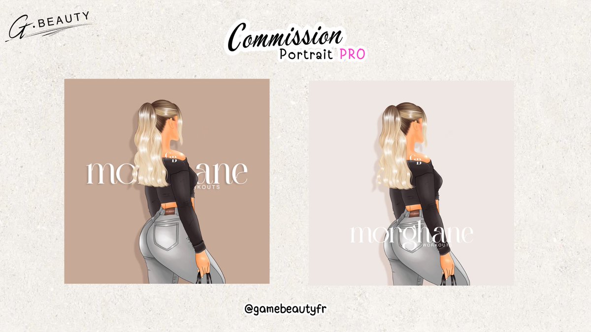 gamebeautyfr's tweet image. Commission de portrait PRO 🤎🧸
#art #portrait #digitalart #commission