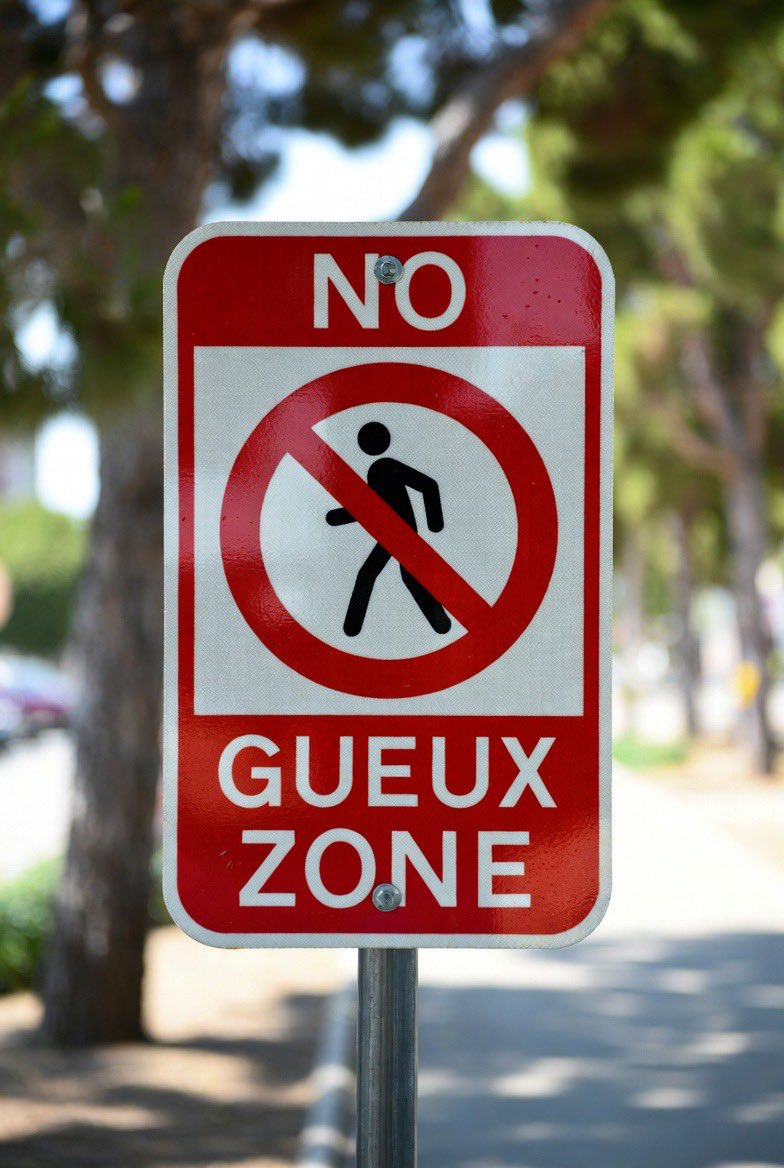 Quand on y pense, c’est quand même dément que 70 parlementaires soient assez dépressifs - et teigneux - pour saisir le conseil constitutionnel pour chasser les Gueux des Ville en pleine crise du pouvoir d’achat !
Avec un diesel à plus de deux euros !!!!
Le concept de No #Gueux