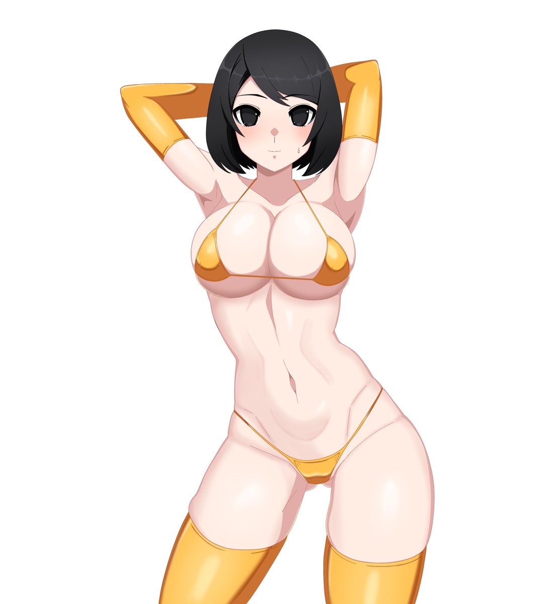 萌ちゃんのゴールデンビキニ！！