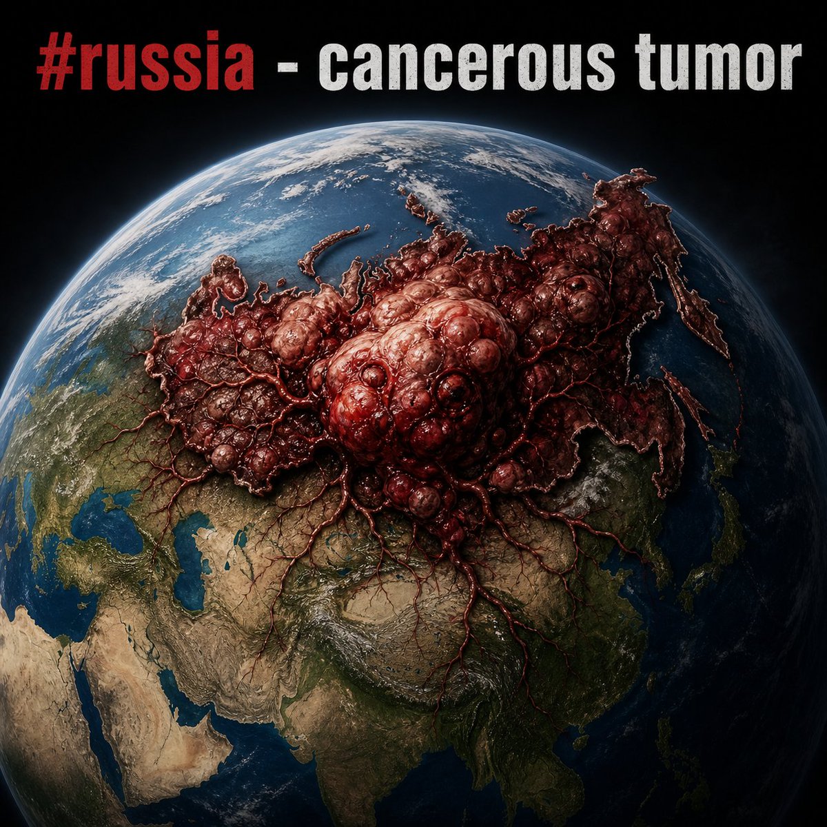vik8867dn's tweet image. #russia - cancerous tumor.