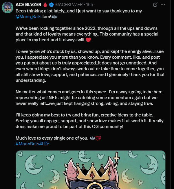 akidcalledflex's tweet photo. Okay @ACEBLVZER enough the of hangin stuff you have been saying for two years. Where is the raffle? Where is the 3d collection? Android version of the @Moon_Bats game? Where is @AdamWeitsman opportunity? When it's all said and done there is more said than done!! @MoonBatsMFC https://t.co/DjZxf8fDrk