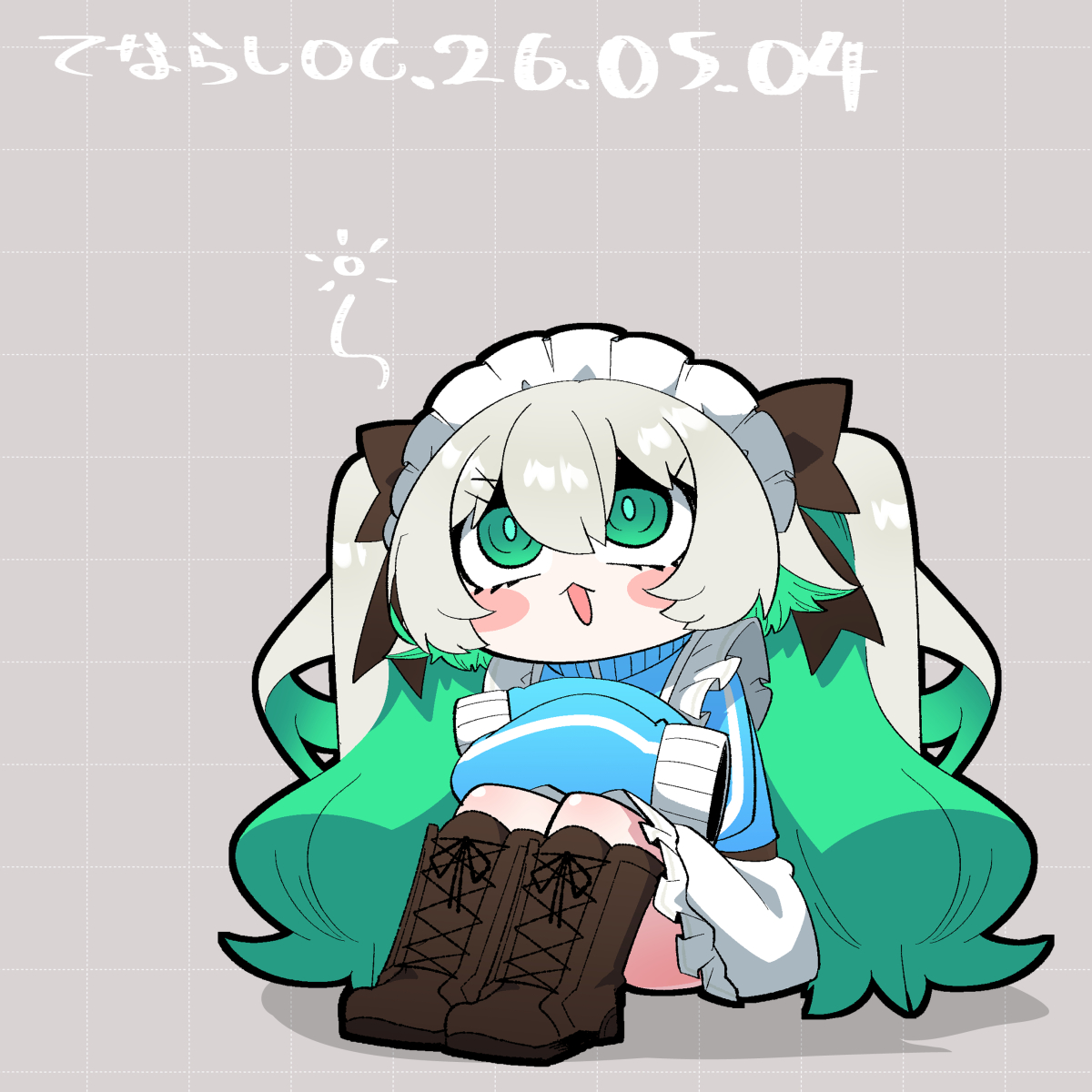 「手慣らしオリキャラ」|221(ﾂﾂｲﾁ)同人作家VTuber@月一で電子同人誌制作中のイラスト