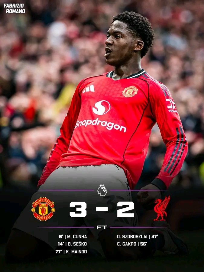 EliazerAmiani's tweet photo. Home away win vs Liverpool GGMU❤️❤️#MUNLIV https://t.co/OTmVMGtCgj