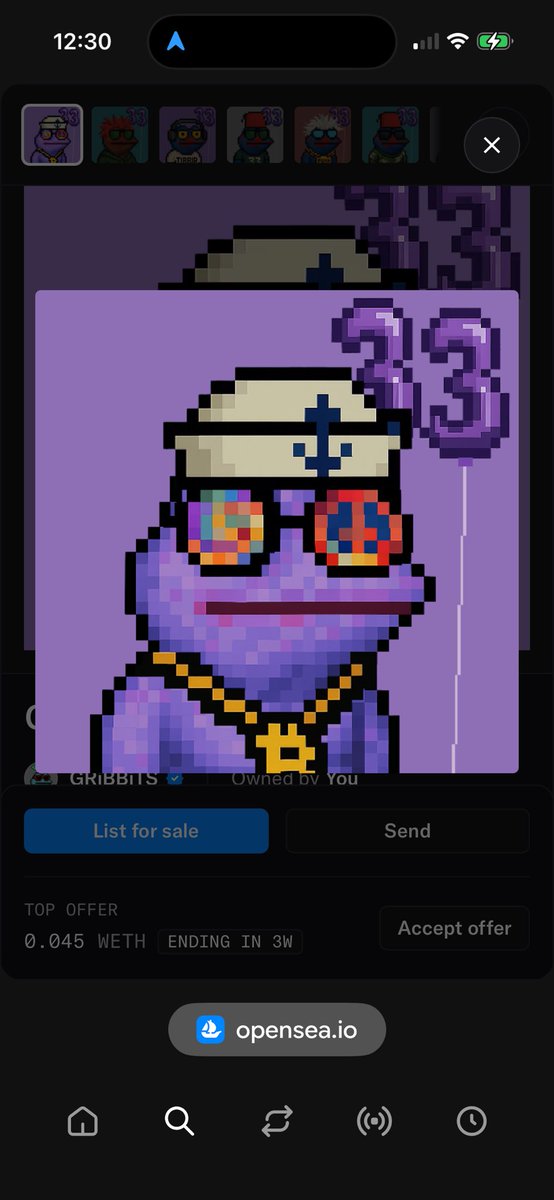 thebasedfrogx's tweet photo. Started with this one
Welcome new #GRiBBiTS
33
https://t.co/AqNxzA0eFm https://t.co/4HKcR4Bgc4