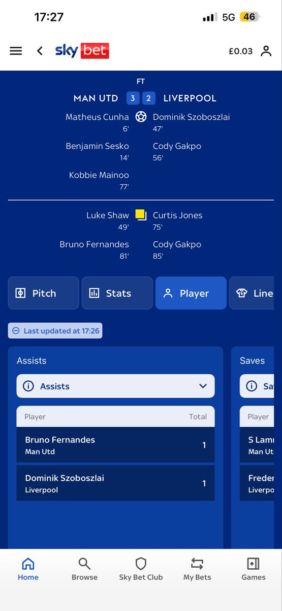 MattHowdle1's tweet photo. @SkyBet care to explain why this is “lost”? https://t.co/ziqIMxCNps