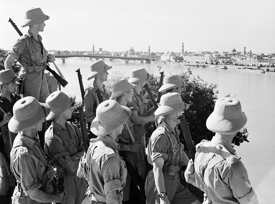 AuthorBwalter's tweet photo. Beyond the major Axis nations, the British also had to contend with a number of lesser opponents during WWII. One such example occurred in May 1941 when the British conducted a short, successful campaign that turned Iraq away from its pro-Axis leanings. #TheThinKhakiLine https://t.co/5u3Aaklxq7