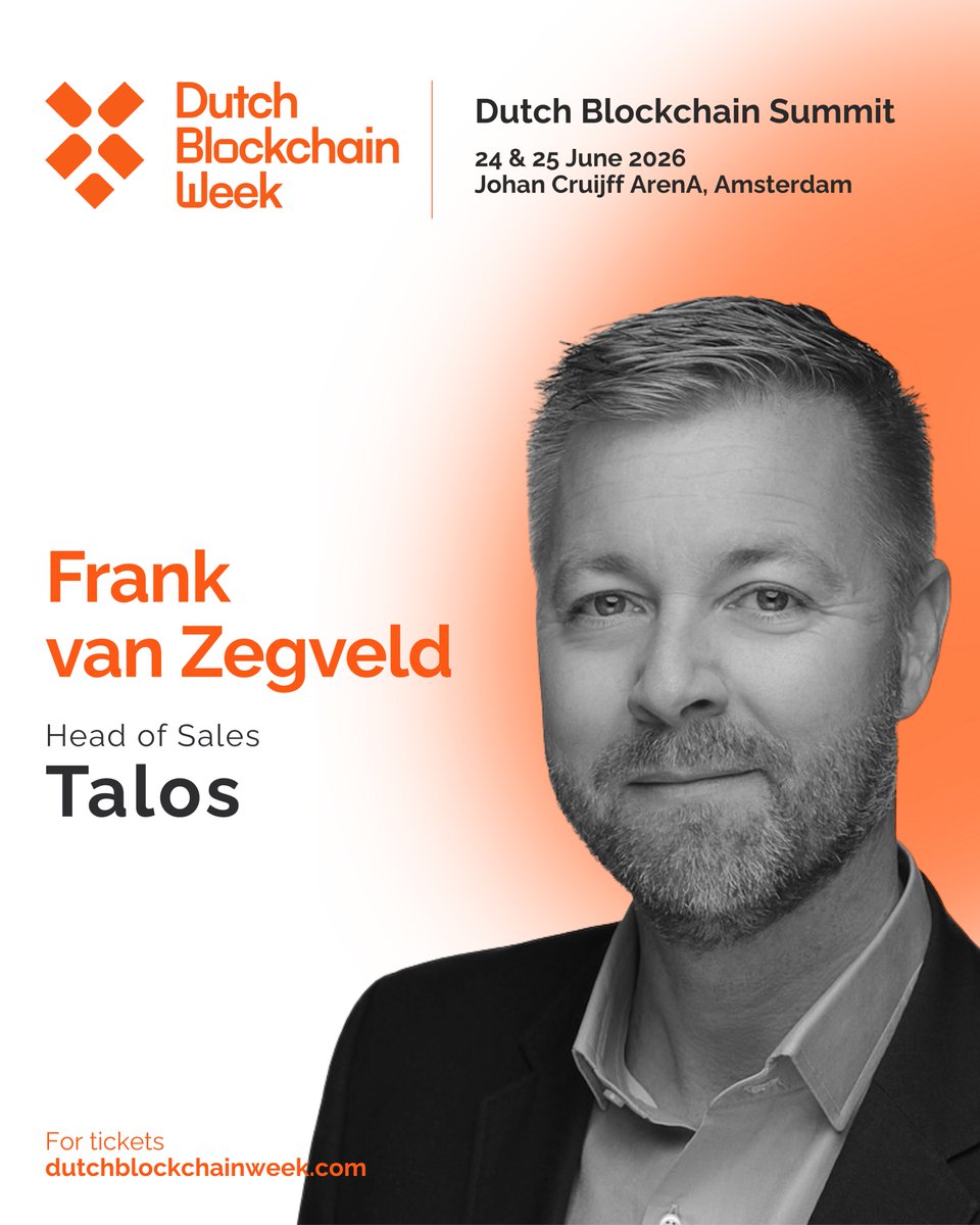 Dutch Blockchain Week tweet media