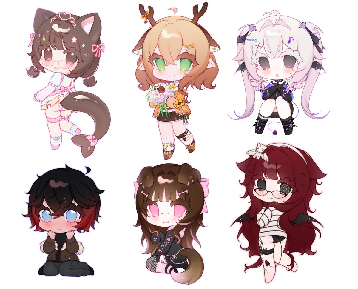 chabiページ♡⃜ Chibi commissions OPEN Chibi commission for only $15! If you're